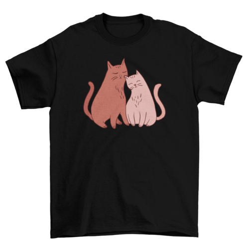 Cute cat lovers t-shirt